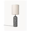 GUBI Lampada da terra con luce regolabile e base in marmo Gravity, alt. 130 cm - Beige, Grigio