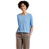 Street One A322706 T-Shirt con Pellicola Wording, Verde Giada Morbida, 44 Donna
