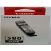 Canon 2078C001, PGI-580PGBK, PGI-580BK, Canon 580 - Nero - 11,20 ml - 200 pag. - CARTUCCIA ORIGINALE CANON per Pixma TR 7500 Series, Pixma TR 7550, Pixma TR 8500 Series, Pixma TR 8550, Pixma TS 705, Pixma TS 6100 Series, Pixma TS 6150, Pixma TS 6151, …