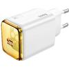HOCO N54.U.WH - Caricabatterie USB-C 45W - Bianco - Uscita: Tipo-C: 45 W (PD/QC/FCP/AFC) - Spina UE - Dimensioni: 85 39,4 32,1 mm, Peso: 88 g
