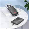 HOCO J133C.BK - Power Bank Magnetic J133 5000mAh PD Type-C 20W - Nero (Cavo Type-C) - CapacitÃ : 5000 mAh 19,25 Wh, CapacitÃ nominale: 2750 mAh - Ingresso: USB-C: 18 W, Fulmine: 5 V/2 A - Uscita: cavo USB-C/USB-C: 20 W (PD/QC/FCP/AFC) - Uscita totale: 5 …