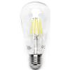 Aigostar B10106QM7 - Lampadina a filamento LED ST64 E27 14W trasparente - Flusso luminoso:1540lm - Temperatura del colore:6500K - Luce fredda - Voltaggio:220-240V - Dimensioni:D64 H142 mm
