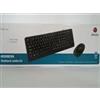 Atlantis P013-WK608M-U 86.180 - nero - - Kit Tastiera + Mouse USB