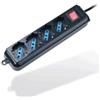 Atlantis P011-SL3004P-B MULTIPRESA X UPS ATLANTIS A 4P SCHUKO/ITA BIPASSO - SPINA IEC/VDE +INTER. - P011-SL3004P-B NERA. Striscia multipresa a 4 posizioni - 4 prese Italiano/Europa/Shuko bipasso da 10A/16A con posizionamento diagonale - Presa di …