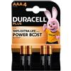 Duracell DU0203 - Batteria Duracell power boost ministilo (AAA) 2400