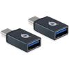 Marchi Vari DONN03G - ADATTATORE DA USB-C A USB-A 3.0 CONCEPTRONIC DONN03G FUNZIONE OTG