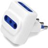 Aigostar B20102B0M - Adattatore a 3 vie 10A bianco - Potenza:MAX.1500W - Parametri della spina:10A 250V S11 - Parametri della presa:10A 250V 3-WAY P11