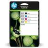 HP 6C400NE, HP 937 - KIT 4 Cartuccie Originali HP, 4 COLORI per OfficeJet Pro 9100 Series, OfficeJet Pro 9110 b, OfficeJet Pro 9117 b, OfficeJet Pro 9120, OfficeJet Pro 9120 Series, OfficeJet Pro 9120 b, OfficeJet Pro 9120 e, OfficeJet Pro 9122 e, …