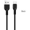 HOCO - X20C2.BK - Cavo Dati Type-C (2 Metri) - Nero, Outer coating: PVC. Connector: TPE. Core wire: 102pcs copper wires. Support charging and data transmission, rated current: 2.0A.