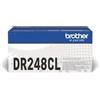 Brother DR248CL, DR-248CL - 4 Colori - 30.000 pag. Tamburo ORIGINALE BROTHER per MFC L3760CDW, MFC L8340CDW, HL L8230CDW, HL L8240CDW, HL L3220CW, HL L3220CWE, HL- L3240CSW, DCP L3520CDWE, MFC L3740CDWE, MFC L8390CDW