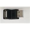 Marchi Vari IADAP USB-AF90 - Nero - - Adattatore USB A maschio/A femmina 90gradi Connessioni:A Maschio - A Femmina Angolato 90