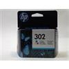 HP F6U65AE, HP 302 - Colori - 4 ml - 165 Pag. - ORIGINALE HP per DeskJet 1110, DeskJet 1112, DeskJet 2100 Series, DeskJet 2130, DeskJet 2132, DeskJet 2134, DeskJet 3630, DeskJet 3630 Series, DeskJet 3631, DeskJet 3632, DeskJet 3633, DeskJet 3634, …