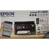 Epson ECOTANK ET-2850, ET2850, C11CJ63405 - Multifunzione formato max carta A4, Stampa-Scansione-Copia, Stampa Fronte/Retro, LCD, connessioni USB WIFI, WIFI DIR, Nella confezione 2 flaconi nero 1 Flacone X colore