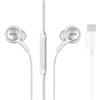 Samsung EO-IC100BW - Samsung AKG Tipo C Stereo HF, Bianco (Conf. bulck) - Sensibilita': 93,2 dB - Impedenza: 32 ohm - Connettivita': USB-C - Risposta in frequenza: 20 20 kHz - Controllo via cavo