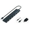 Marchi Vari HUBBIES08BP - HUB USB2.0 7 Porte CON ADATTATORE CONCEPTRONIC.