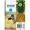 Epson C13T10H24010, EPSON 604XL - Ananas - Ciano - 4 ml - 350 pag. Cartuccia ORIGINALE per Expression Home XP 2200, Expression Home XP 2200 Series, Expression Home XP 2205, Expression Home XP 3200, Expression Home XP 3200 Series, Expression Home XP 3205 …