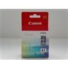 Canon 0617B001, CL-41, CL41, Canon 41 - 3 Colori - 12 ml. - ORIGINALE Canon per Pixma IP 1600, IP 1700, IP 2200, IP 6210D, IP 6220D, MP 150, MP 160, MP 170, MP 180, MP 190, MP 210, MP 450, MP 460, MP 470, MX 300, MX 310 (12 ML)