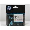 HP CH562EE - HP 301 - 3 Colori - 165 Pag. - ORIGINALE HP per DESKJET 2050, DESKJET 1050, DESKJET 1055, DESKJET 1000, DESKJET 3000, DESKJET 3050, DESKJET 2050 A, DESKJET 3050 A, DESKJET 1050 A, OFFICEJET 2622, ENVY 5530, ENVY 4508, DESKJET 2540, …