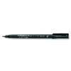 Staedtler 318-9 - Nero - punta Fine 0,6 - Penna punta sintetica Lumocolor CD/DVD Staedtler-NERO- - Penna a punta sintetica, inchiostro non penetra nel supporto dati, inchiostro DRY SAFE: la penna puo' restare aperta per giorni senza seccare (test ISO …