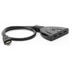 Marchi Vari IDATA HDMI-3F30 - Switch HDMI 3x1 Pigtail - Consente di commutare tre sorgenti su un unico monitor - Commutazione multifunzione: intelligente o meccanica - Supporta HDMI 1.4b e HDCP pass-through - Supporta massima risoluzione video fino a …