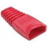 Marchi Vari IWP-CBOOT-RD - Rosso - - Copriconnettori per Plug Copriconnettore RJ45 rosso