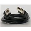 Marchi Vari ICOC U-AB-10-U2 - Nero - 1 mt. - Cavo USB 2.0 A/B-MM 1 mt. nero