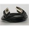 Marchi Vari ICOC U-AB-005-U2 - nero - 0,5 mt. - Cavo USB 2.0A/M-B/M 0,5 mt. nero