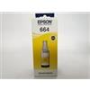 Epson C13T66444A, C13T664440,EPSON T664 - Giallo - 70 ml. - 6.500 Pag. - Inchiostro ORIGINALE EPSON per Expression ET 2500 Series, L 100, L 200, L 355, EcoTank ET 2500, EcoTank ET 2500 Series, EcoTank ET 2550, EcoTank ET 2600, EcoTank ET 2600 Series, …