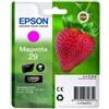Epson C13T29834010 EPSON 29 - Fragola - Magenta - 3,2 Ml. - 180 pag ORIGINALE EPSON per EXPRESSION HOME XP 435, EXPRESSION HOME XP 330 SERIES, EXPRESSION HOME XP 335, EXPRESSION HOME XP 332, EXPRESSION HOME XP 430 SERIES, EXPRESSION HOME XP 235, …