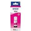 Epson C13T00P340, EPSON 104, Magenta, Inchiostro ORIGINALE per EcoTank ET-2710, EcoTank ET-2710 Series, EcoTank ET-2710 Unlimited, EcoTank ET-2711, EcoTank ET-2712, EcoTank ET-2714, EcoTank ET-2714 Unlimited, EcoTank ET-2715, EcoTank ET-2720, EcoTank …