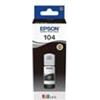 Epson C13T00P140, EPSON 104, Nero, Inchiostro ORIGINALE per EcoTank ET-2710, EcoTank ET-2710 Series, EcoTank ET-2710 Unlimited, EcoTank ET-2711, EcoTank ET-2712, EcoTank ET-2714, EcoTank ET-2714 Unlimited, EcoTank ET-2715, EcoTank ET-2720, EcoTank …