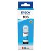 Epson C13T00R240, EPSON 106 - Ciano - 70 ml. - 5000 pag. Inchiostro ORIGINALE EPSON per ET 7700, ET 7700 SERIES, ET 7750.