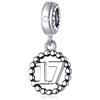 CHAWIN Ciondoli per braccialetti con numeri in argento Sterling 925, adatti per braccialetti Pandora, collana, catena a serpente europea, 16/18/21/25/30/40/50/60, per regali di compleanno e anniversario