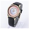 Super Groupies Orologio da polso SuperGroupies Fire Emblem modello tre case cintura nera oro...