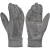 Guanti Invernali Da Donna In Micro Pelle Scamosciata Super Morbida Con Fiocco - Grigio, Taglia Unica, Caldi Ed Eleganti - 2