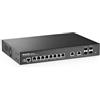 MokerLink Switch gestito 8porte, 2x10G SFP+, 2x10G, gestito Web/CLI L3, Desktop|Switch di rete per montaggio su rack