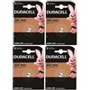 Duracell 4X Duracell 389/390 SR1130 Con Ossido D'Argento (4 Blister Da 1 Batteria) 4 Pile