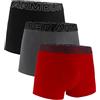 Under Armour Boxer da Uomo in Cotone ad Alte Prestazioni, Cucitura Interna da 7,6 cm, Comfort per Tutto Il Giorno e Ultra Morbidi, Castlerock Heather - Core, X-Large