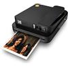 KODAK Smile Classic Camera Istantanea Digitale, Foto 16MP, Bluetooth, 35 Stampe/Carica, con Confezione Carta 3.5x4.25 inch, ZINK e Cornici Adesive, Nero