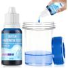 HONTAOK Test Durezza Acqua, Kit Durezza Acqua, Kit Analisi Acqua Potabile, Testa Modo Semplice Veloce qualità dell'Acqua, Adatto Acqua Rubinetto, Acqua Potabile, Acquari Sistemi Acqua Dolce, 15ml
