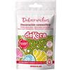 dekora - Dekocrunchies pistacchio, Zuccherini Decorativi per dolci, Sprinkles per Torte croccanti e dal sapore intenso, Perle di Zucchero commestibili per decorare torte, biscotti, cupcake e dessert