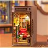 ROWOOD Libreria Book Nook Kit, Fai Da Te Miniatura Casa, Puzzle Modello Building