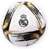 Genérico Pallone RMadrid Bianco Dettagli Nero Oro Taglia 5 Dimensione Simile a Regolamentare Prodotto Ufficiale