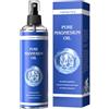HONGYEE Olio di magnesio ultra puro 300 ml, 100% cloruro di magnesio naturale, spray per sport e rilassamento muscolare, per tensioni muscolari e crampi alle gambe ed emicranie
