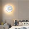 ZTWLEED Applique da Parete LED 14W 1600LM Rotondo,3 Temperature di Colore | Lampada da Parete Moderna per Interni 110-240V,3000K/4000K/6000K per Soggiorno Camera da Letto Scala Corridoio