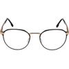 Rodenstock Montatura R7150 Black, gold 51/19/140 Uomo