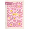 Häfft paper&you® taccuino A6+ a righe Pink Flowers con 64 pagine, taccuino con copertina morbida di piccole dimensioni, mini diario con linee - Sostenibile & rispettoso con il clima