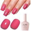 Imtiti Smalto Gel Rosa Corallo 10ml, Smalto Gel UV Rosa per Nail Art Soak off UV LED Salon DIY a Casa Regalo per Donne