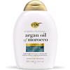 OGX Olio di argan dal Marocco Shampoo leggero (385 ml), shampoo idratante per capelli e cura dei capelli senza peso con olio di argan e vitamina B5