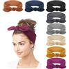 DRESHOW 8 Pezzi Fasce per Capelli Boho Stile Criss Cross Turbante Fascia Accessori Cerchietti per Donna Ragazze